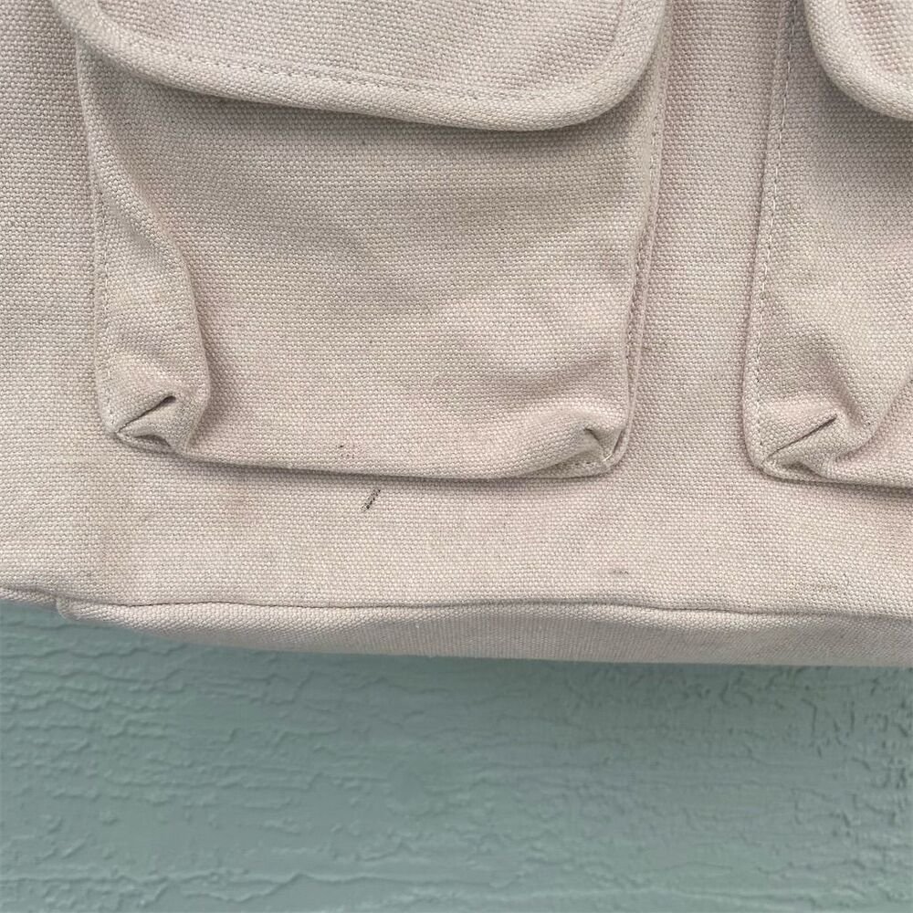 Disney Walt Disney World 1971 Large Canvas Tote Bag Beige - Picture 13 of 14